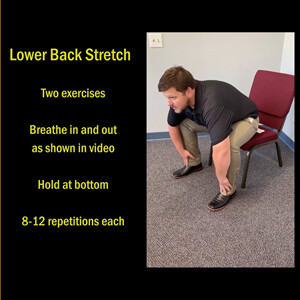 Bust A Move - Two Low Back Stretches