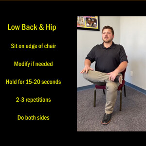 Bust A Move - Lower back and hip stretch