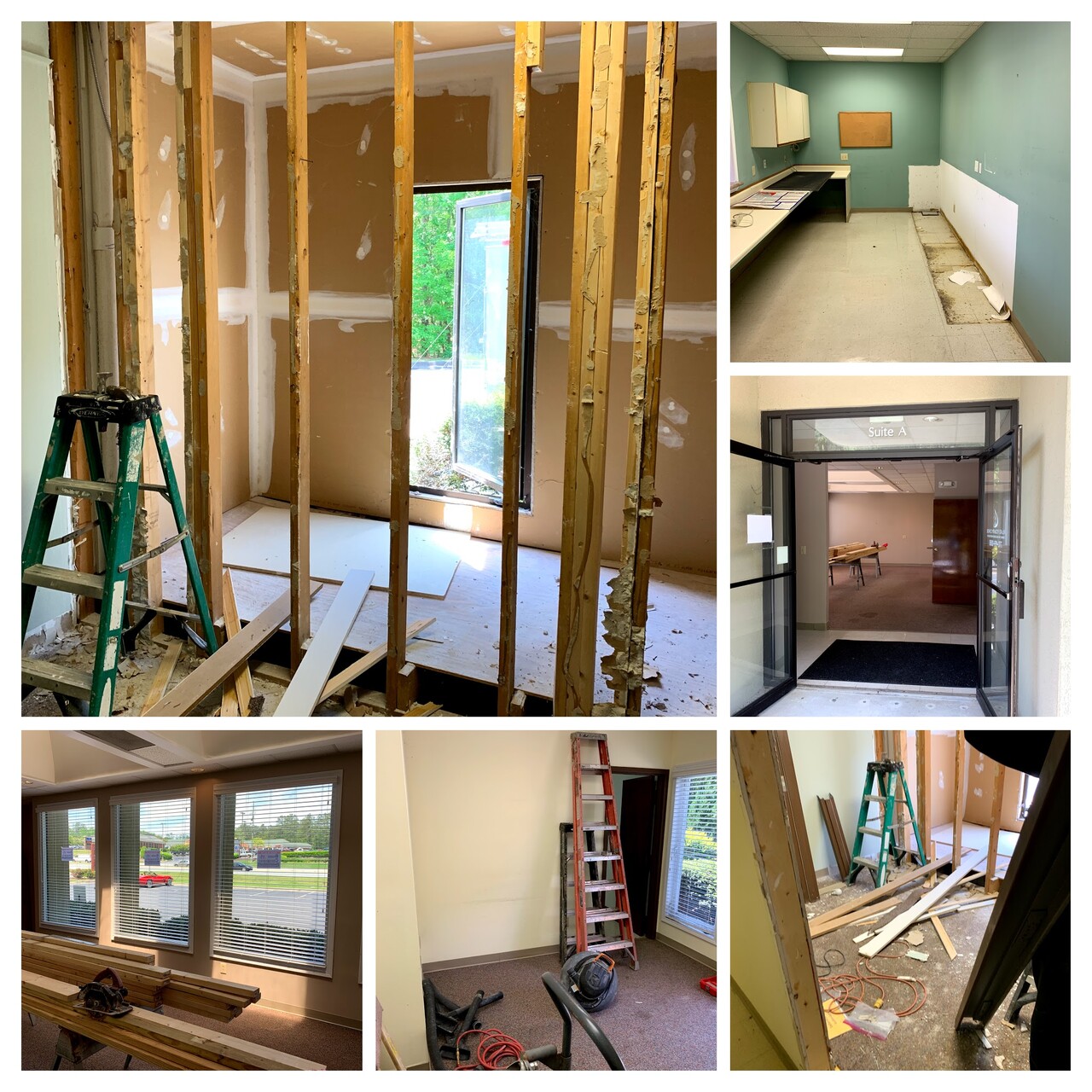 Renovations on Braile Chiropractic in West Cobb County