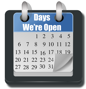 Braile Chiropractic calendar of closing and special events
